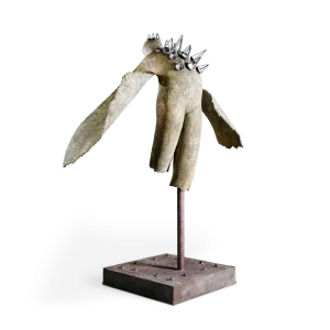 Cisne dos, 2000. 190×153×71 cm, bronce.