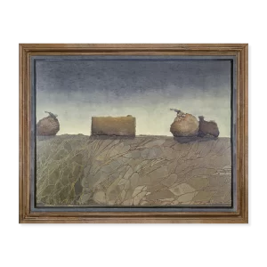 De profundis Nº 49, 1985. Dimensiones no disponibles, acrílico y óleo sobre lino y madera.