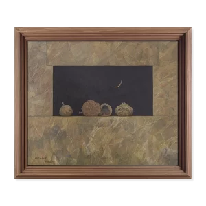 Frutos de duelo Nº 85*, 1988. Dimensiones no disponibles, acrílico sobre lino.