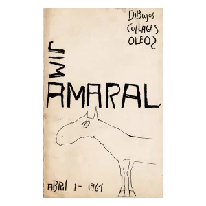 Jim Amaral: dibujos, collages, óleos, 1964.